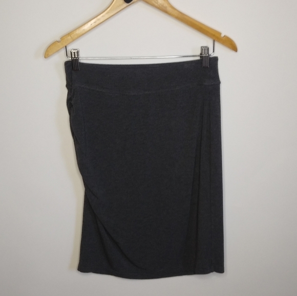 Athleta dark gray midi skirt small - Picture 2 of 8